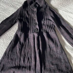 Style & Co Burgundy Cardigan Sweater